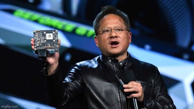 Nvidia ceo | image tagged in nvidia ceo | made w/ Imgflip meme maker