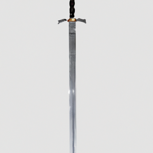 sword on a blank background Blank Meme Template