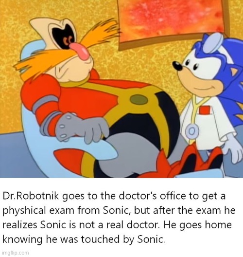 Dr sonic | image tagged in dr sonic | made w/ Imgflip meme maker