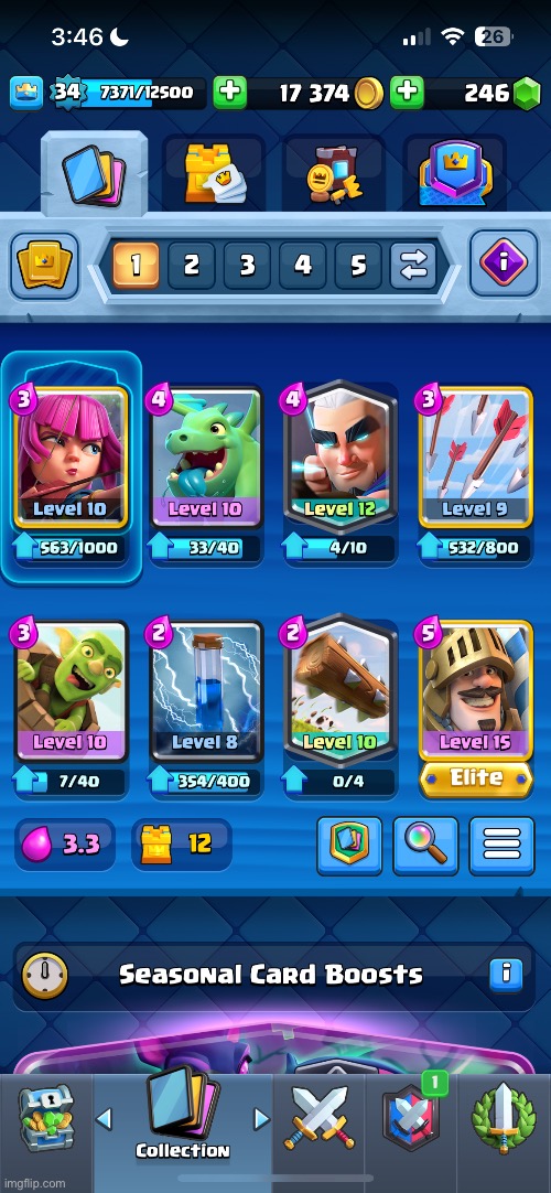 W or L deck? (Don’t bully me I’m arena 11) | made w/ Imgflip meme maker