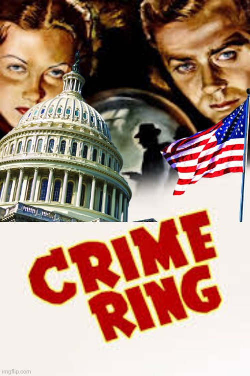 Crime ring | image tagged in government | made w/ Imgflip meme maker