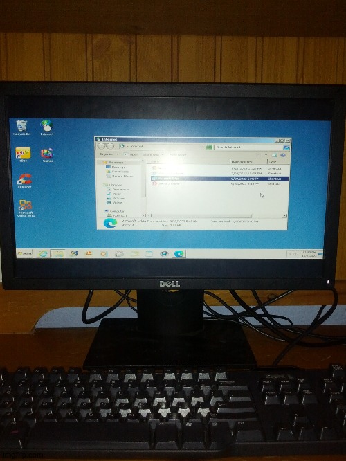 1990 office ahh setup (ignore the wires) | made w/ Imgflip meme maker