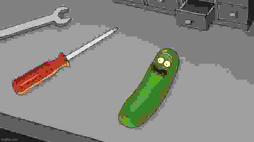 I'm pickle rick | image tagged in rick and morty pickle rick | made w/ Imgflip meme maker