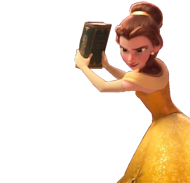 belle preparing to attack Blank Meme Template