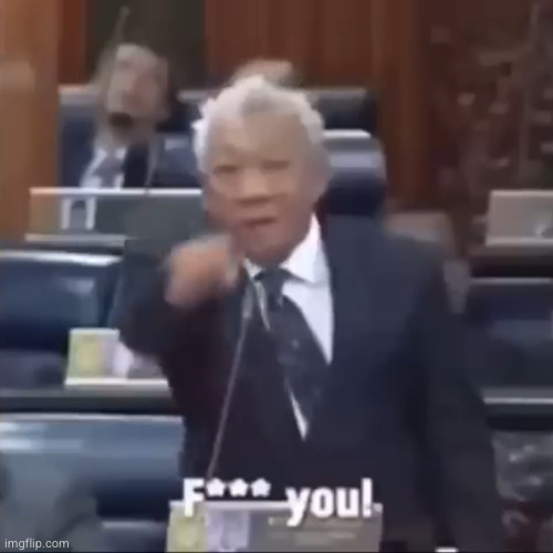 F*** you! | image tagged in f you | made w/ Imgflip meme maker
