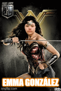 EMMA GONZÁLEZ | image tagged in gifs | made w/ Imgflip images-to-gif maker