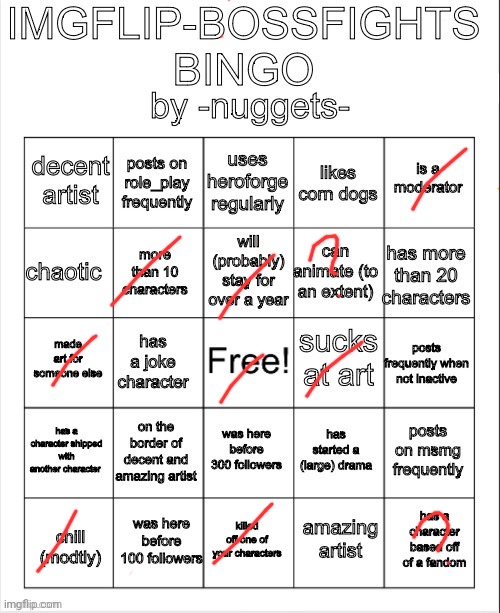 Bossfights Bingo | image tagged in bossfights bingo | made w/ Imgflip meme maker