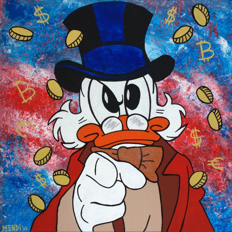 High Quality Uncle Scrooge Blank Meme Template