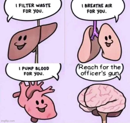 Corpse likes dick | image tagged in reach for the officers gun | made w/ Imgflip meme maker