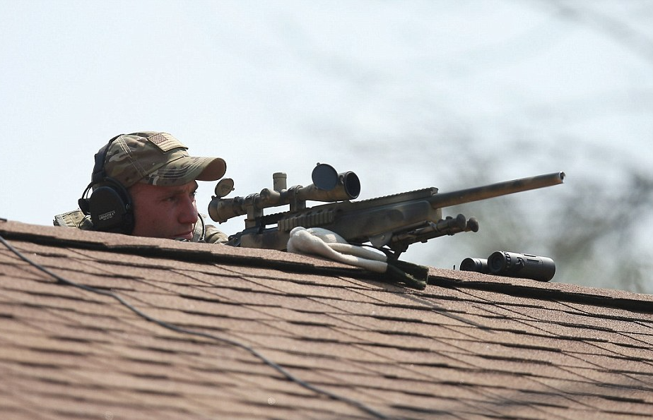 FBI sniper Roof rooftop JPP Blank Meme Template