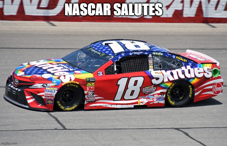 NASCAR SALUTES | made w/ Imgflip meme maker