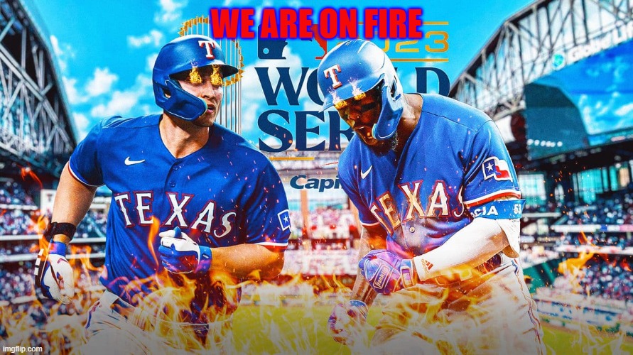WE ARE ON FIRE | made w/ Imgflip meme maker