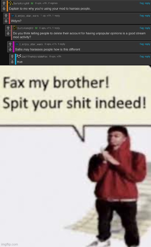 Fax | made w/ Imgflip meme maker