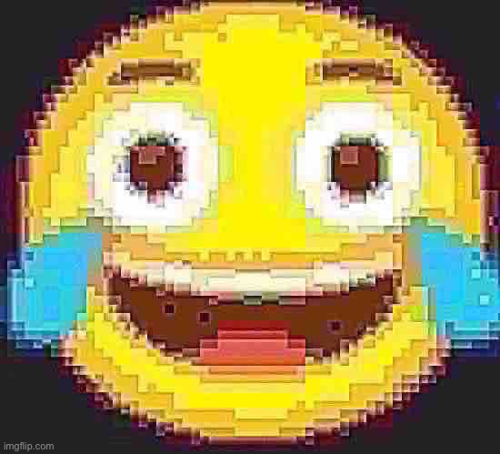 Cursed laughing google emoji | image tagged in cursed laughing google emoji | made w/ Imgflip meme maker