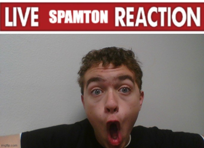 image tagged in spamton reaction | made w/ Imgflip meme maker
