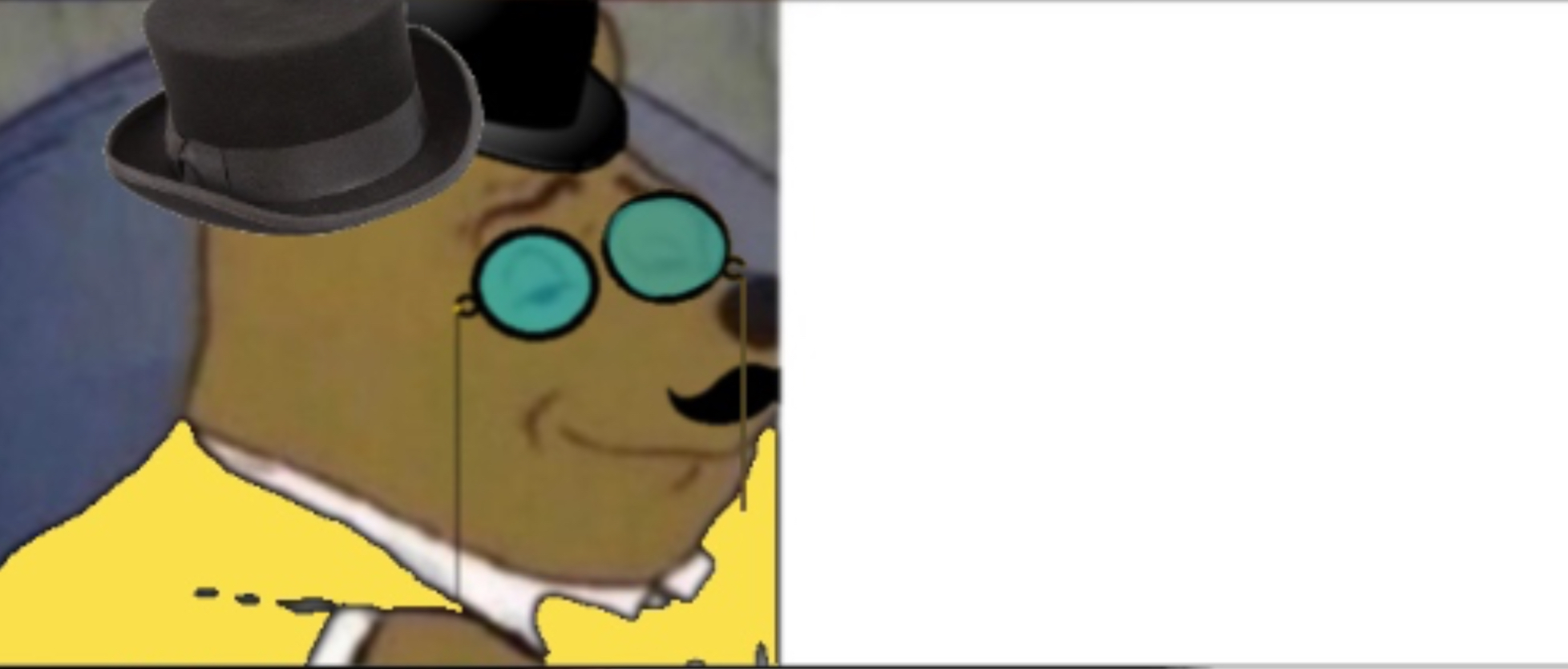 Winnie the Pooh rich Blank Meme Template