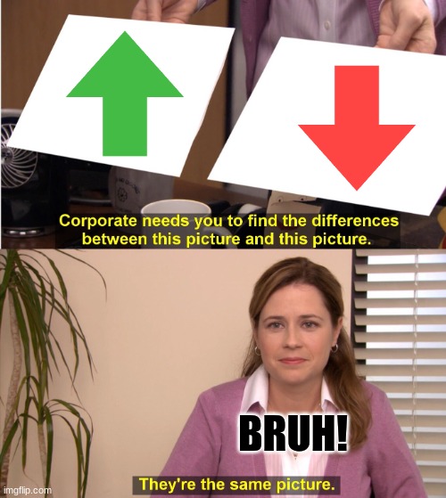 They're The Same Picture | BRUH! | image tagged in memes,they're the same picture | made w/ Imgflip meme maker
