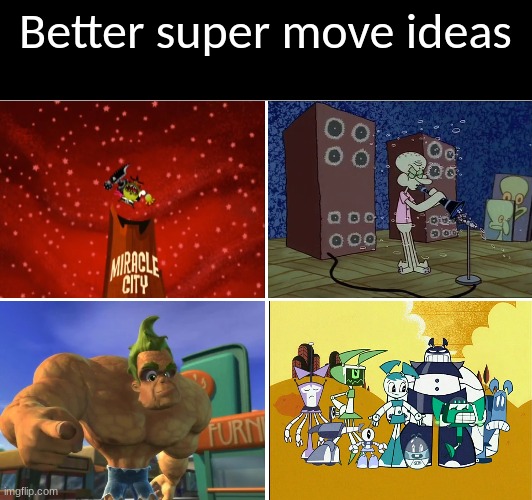 Nickelodeon All-Star Brawl 2 | Better super move ideas | image tagged in video games,memes,nickelodeon,gaming,cartoon | made w/ Imgflip meme maker