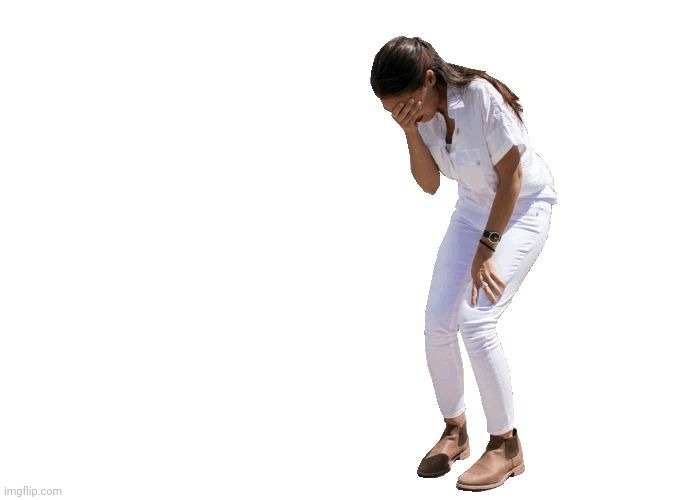 AOC Cries. | image tagged in aoc cries | made w/ Imgflip meme maker