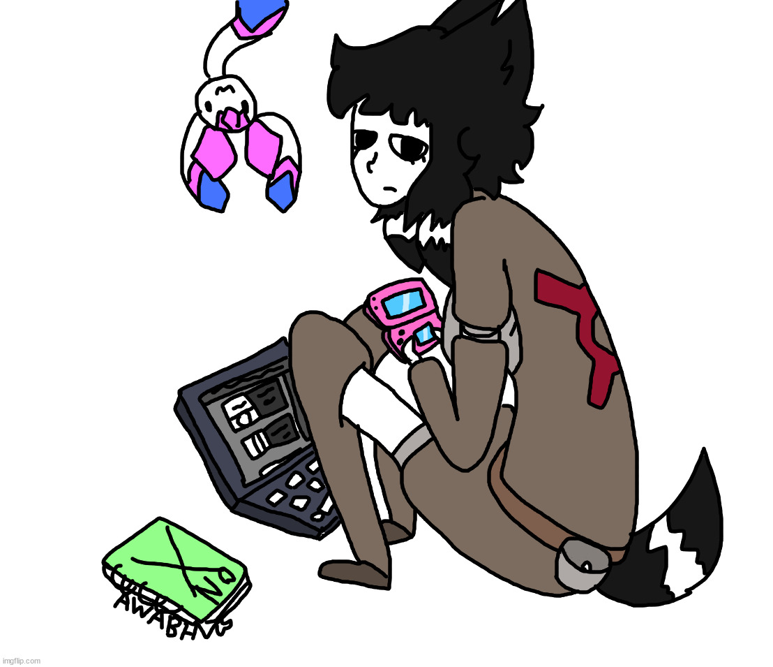 "hi im sylcmori i simp and play on my pink ds" | made w/ Imgflip meme maker