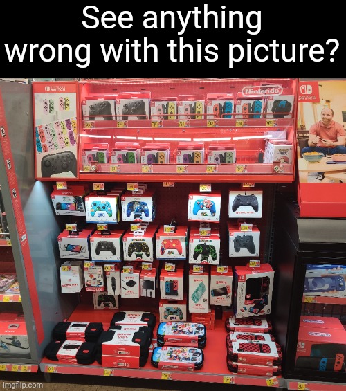 Look in comments | See anything wrong with this picture? | made w/ Imgflip meme maker