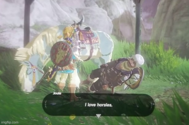 I love horsies so much, the laws of physics cannot bind me | image tagged in horse,legend of zelda,zelda,glitch | made w/ Imgflip meme maker