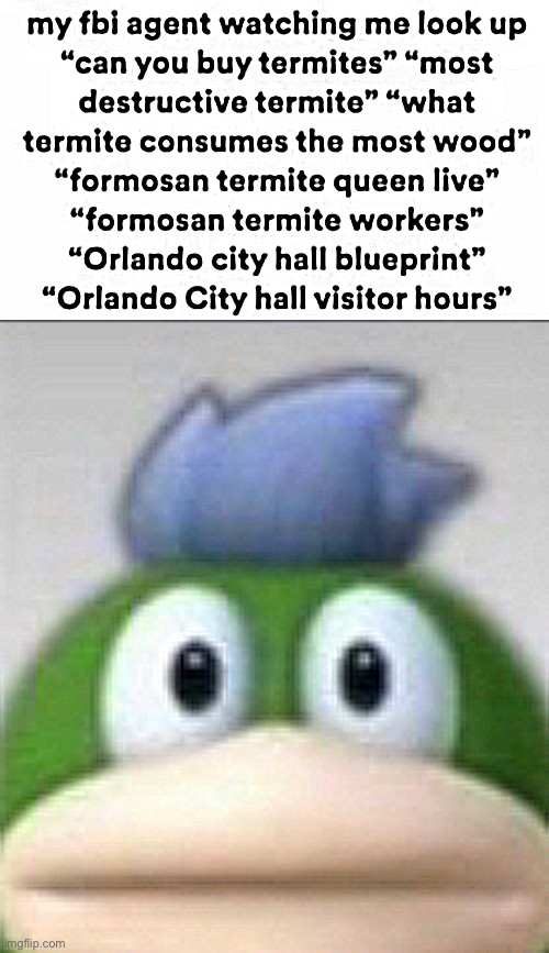 goodnight chat | image tagged in spike staring | made w/ Imgflip meme maker
