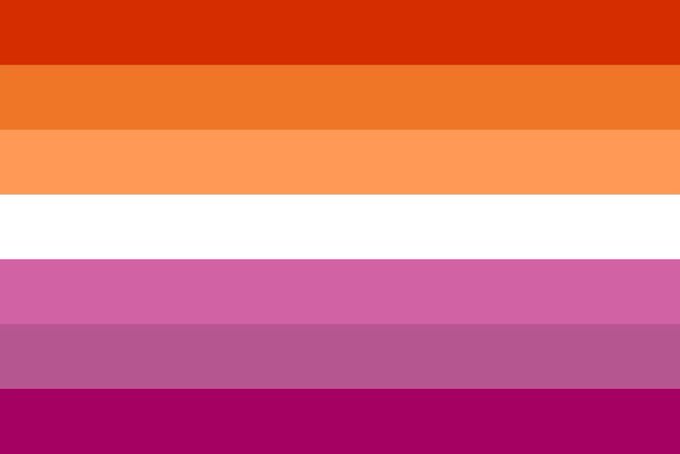 High Quality Lesbian flag Blank Meme Template