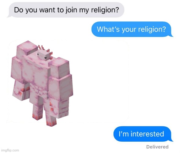 Buff Frilly Bill | image tagged in whats your religion | made w/ Imgflip meme maker