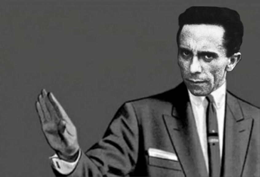 High Quality goebbels says COOL IT Blank Meme Template