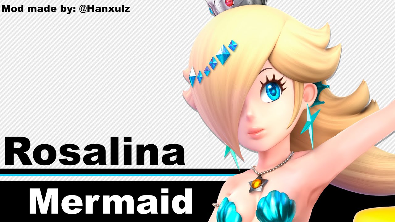 High Quality rosalina mermaid Blank Meme Template