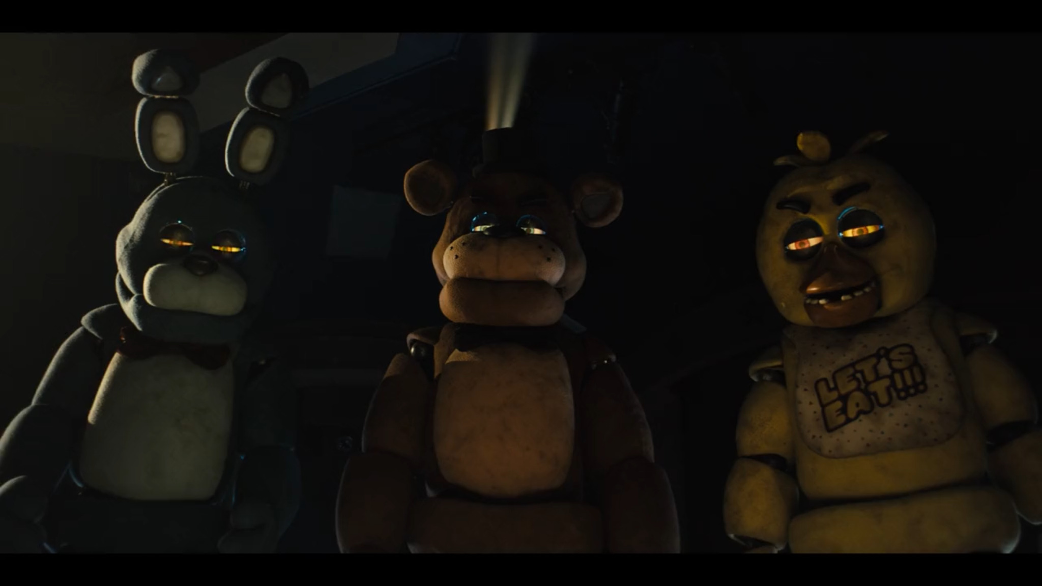 High Quality fnaf is judging you Blank Meme Template