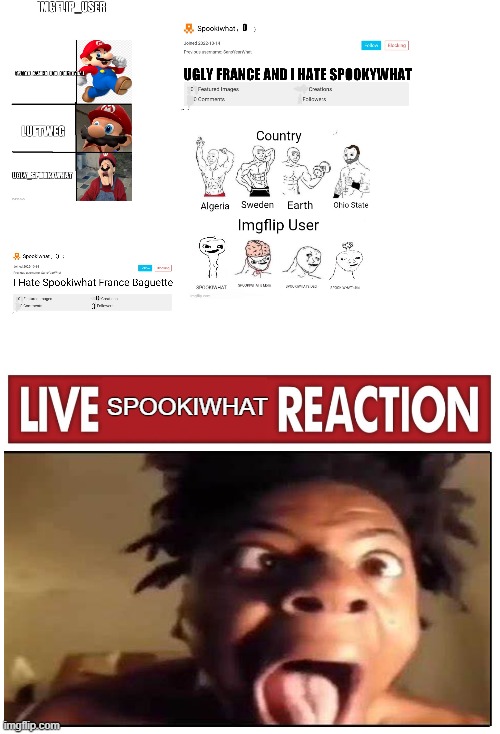 - Speed screaming noises - | SPOOKIWHAT | image tagged in live reaction,me,reactions | made w/ Imgflip meme maker