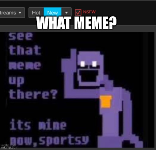 WHAT MEME? | made w/ Imgflip meme maker