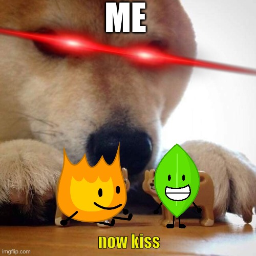 Now Kiss Doge | ME; now kiss | image tagged in now kiss doge | made w/ Imgflip meme maker