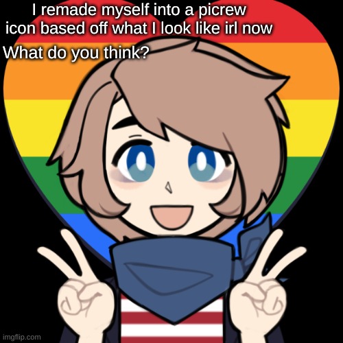 btw yay! 30 people have so far joined! | I remade myself into a picrew icon based off what I look like irl now; What do you think? | image tagged in swede | made w/ Imgflip meme maker