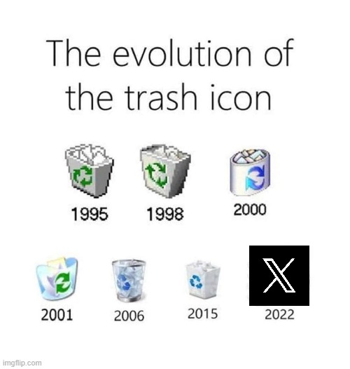 Trash icon | image tagged in trash icon | made w/ Imgflip meme maker