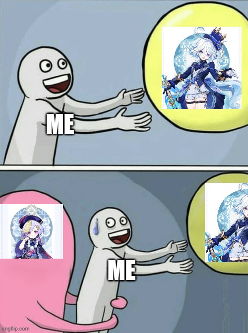 Running Away Balloon Meme | ME; ME | image tagged in memes,running away balloon | made w/ Imgflip meme maker