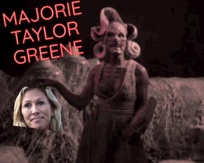 Majorie Taylor Greene Blank Meme Template