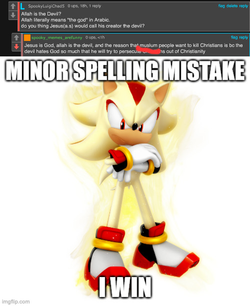 hehe | image tagged in minor spelling mistake hd | made w/ Imgflip meme maker