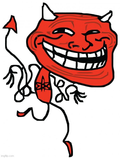 Troll Devil | image tagged in troll devil | made w/ Imgflip meme maker