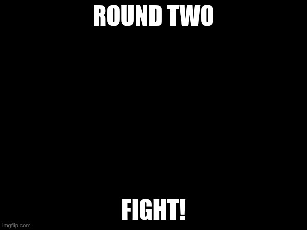 next champion incoming | ROUND TWO; FIGHT! | made w/ Imgflip meme maker