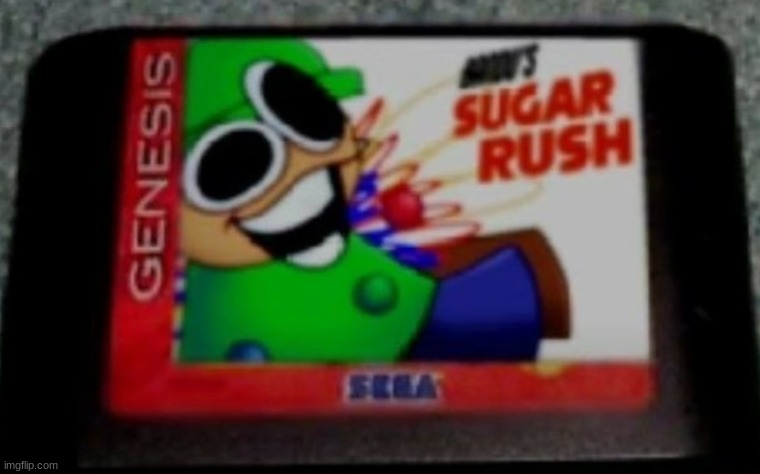 yo, I found a scrapped Sega Genesis game | image tagged in dave and bambi | made w/ Imgflip meme maker
