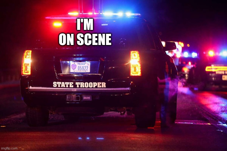 I'M ON SCENE | made w/ Imgflip meme maker