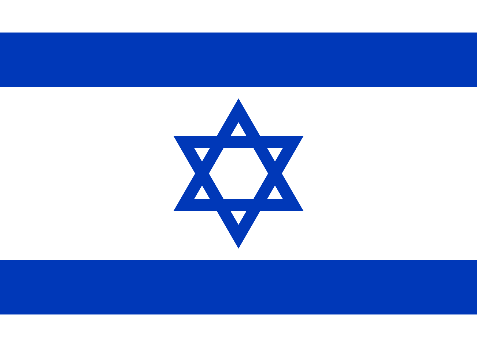High Quality Israeli Flag Blank Meme Template