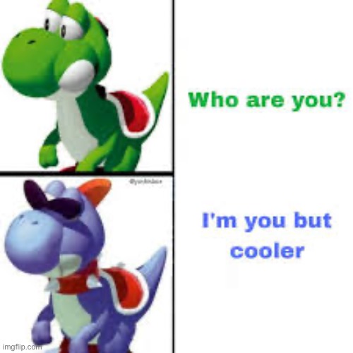 I’m you but cooler | image tagged in i m you but cooler | made w/ Imgflip meme maker