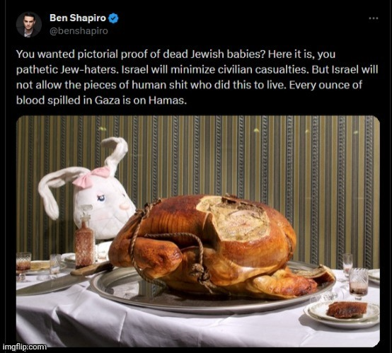 High Quality Dead Israeli Children Ben Shapiro Blank Meme Template