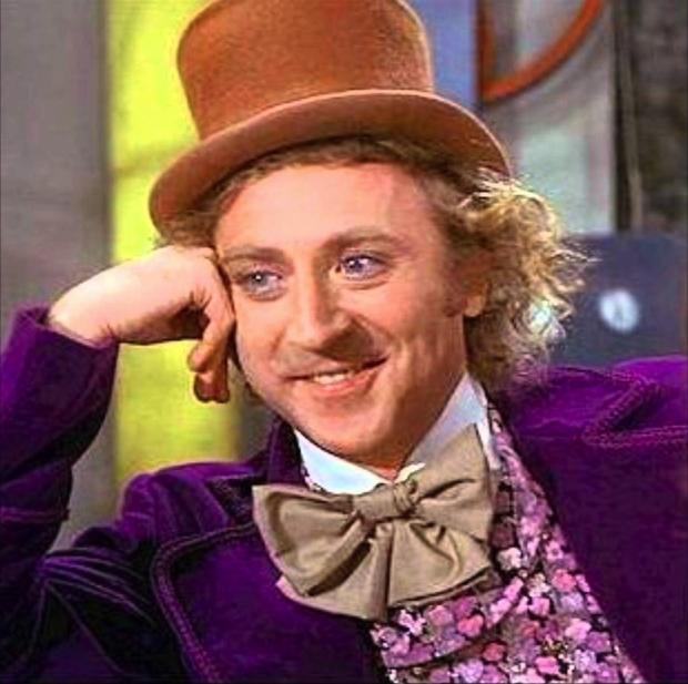 High Quality Willy Wonka Psych Blank Meme Template