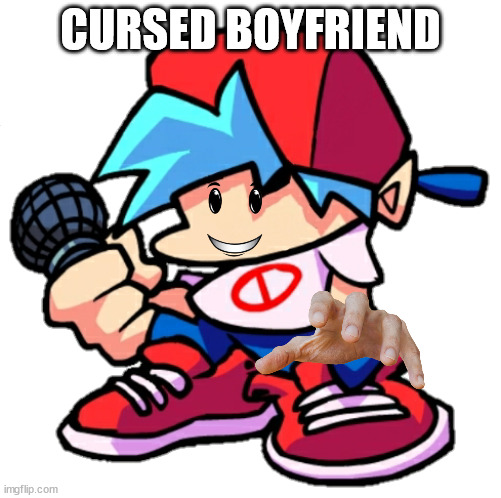 WTF its this BF version!? | CURSED BOYFRIEND | image tagged in add a face to boyfriend friday night funkin | made w/ Imgflip meme maker