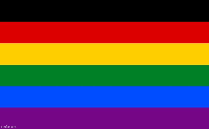 Something's wrong | image tagged in pride flag | made w/ Imgflip meme maker